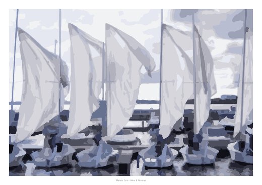 Marina Sails, painted