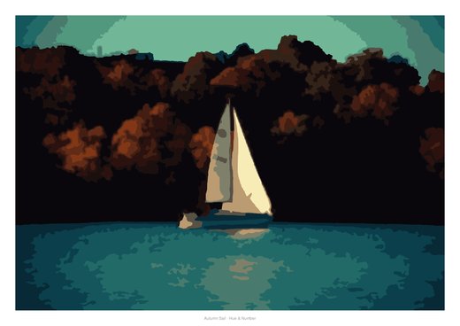 Autumn Sail, painted
