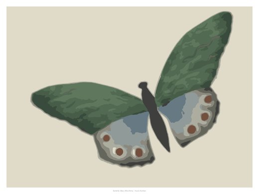 Butterfly (Mary Altha Nims), painted