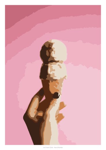 Ice-Cream Cone, painted