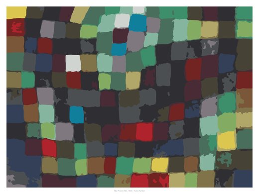 May Picture (Klee, 1925), painted