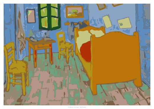The Bedroom (Van Gogh), painted