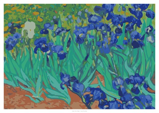 Irises (Van Gogh), painted