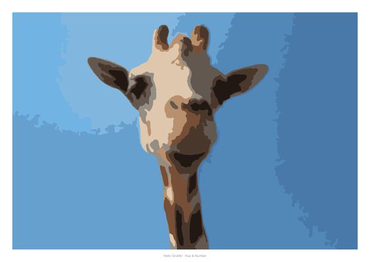 Hello Giraffe!, painted