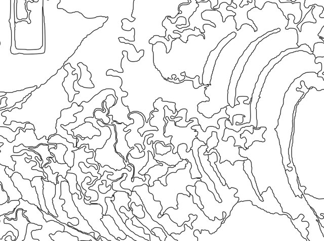 Outlines only, no numbers